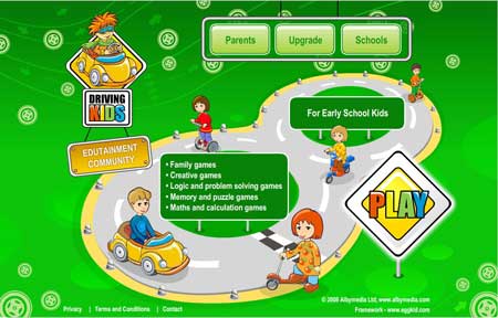 Driving Kids World MMO многопользовательская игра онлайн