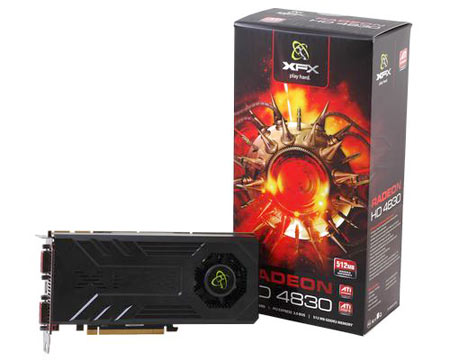 Видеокарты XFX Radeon HD 4000 AMD