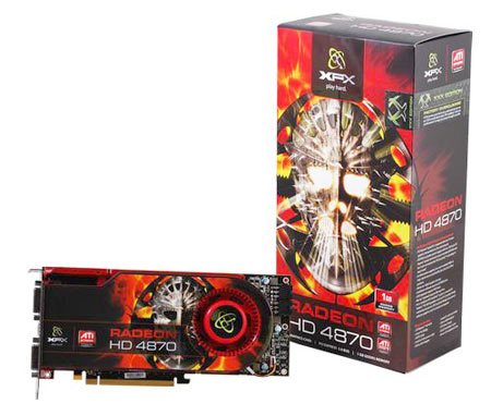 Видеокарты XFX Radeon HD 4000 AMD