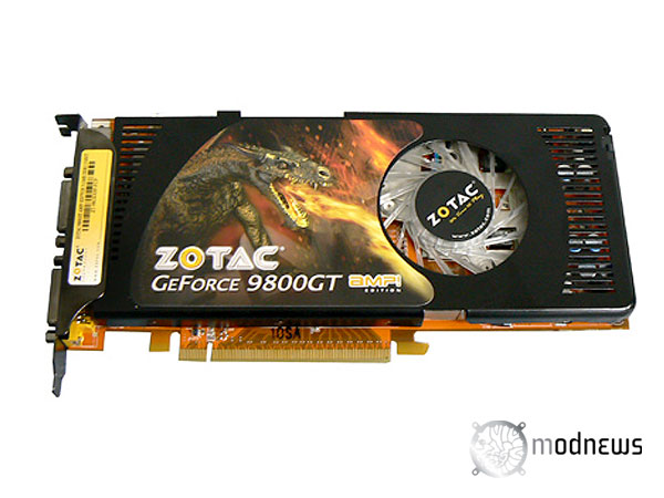 Видеокарта XFX 9800GTX Black Edition Zotac 9800GT AMP! Edition разгон